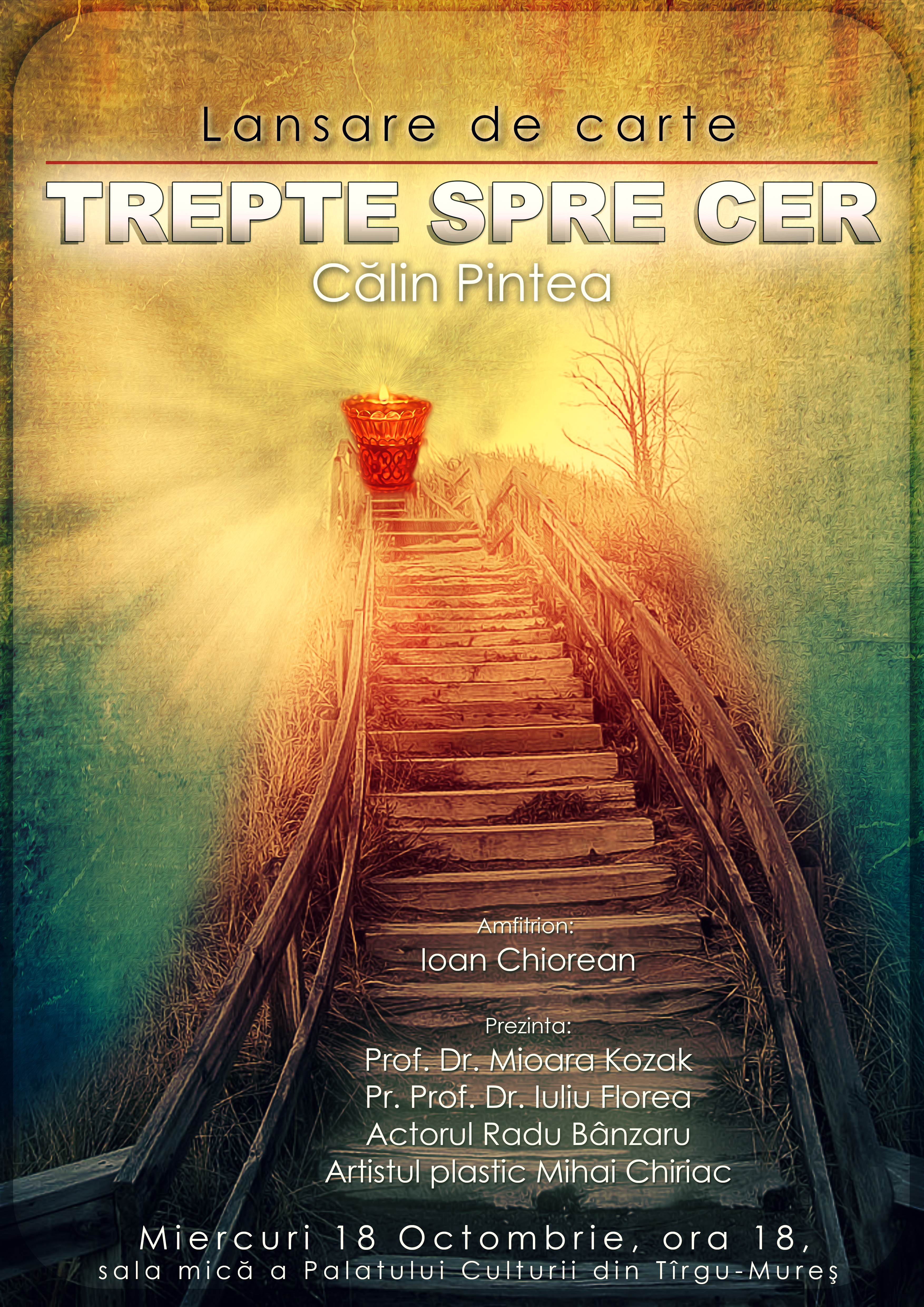 Lansare carte „Trepte spre cer”